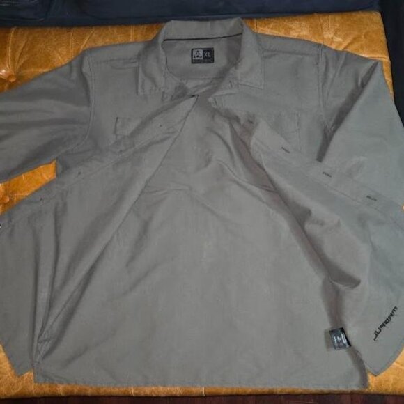 Magpul Tactical Button-Up Field Shirt - Men's XL (Athletic Fit) - Gray - Picture 3 of 5